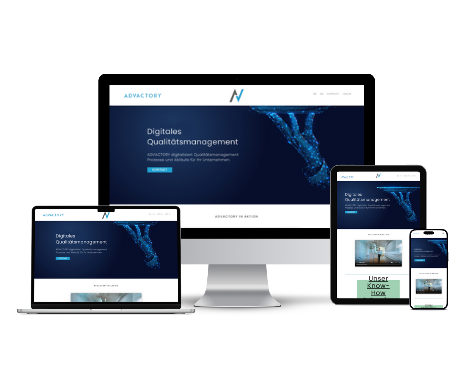 Website Projekte, Portfolio: Advactory